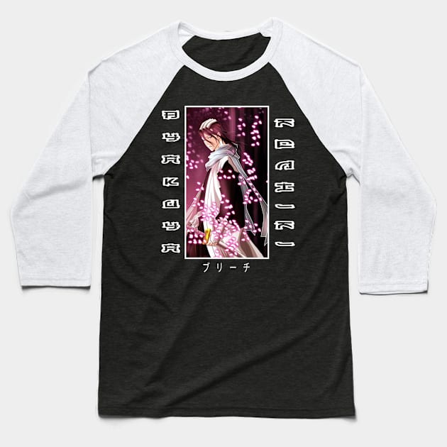 Byakuya Kuchiki - Bleach Baseball T-Shirt by westart